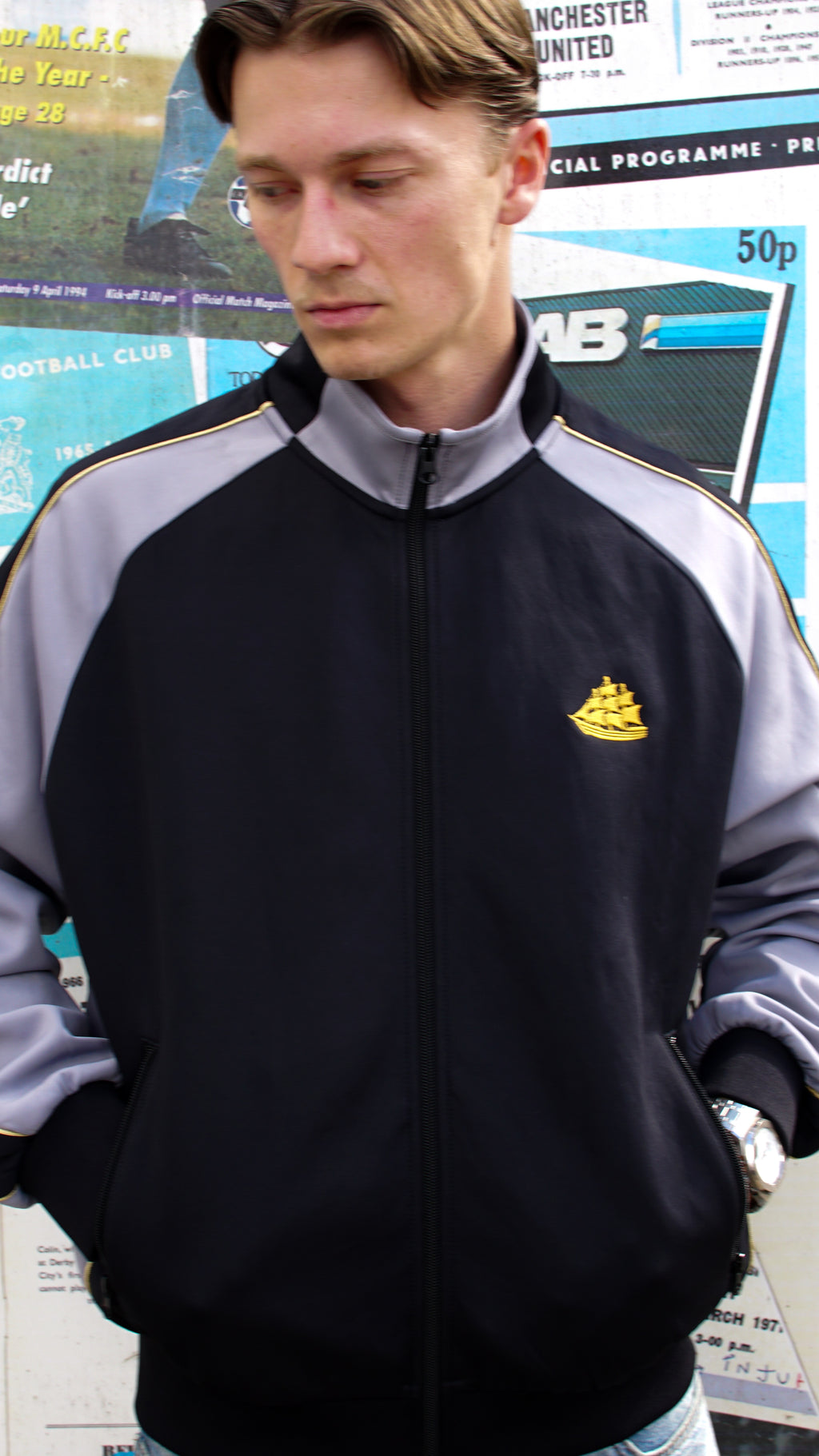 Track Jacket - Black & Gold (Black Friday)
