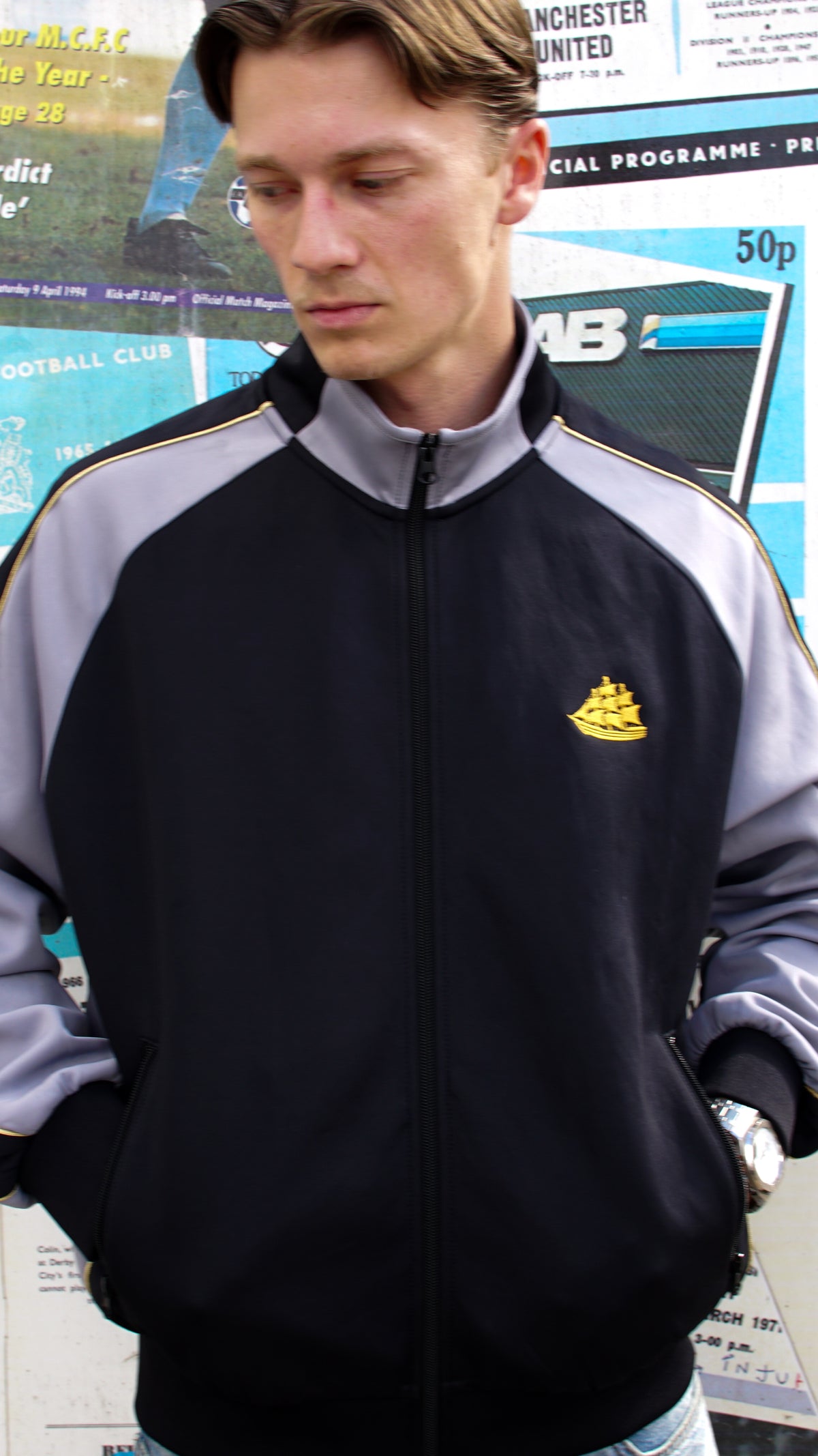 Track Jacket - Black & Gold (Black Friday)