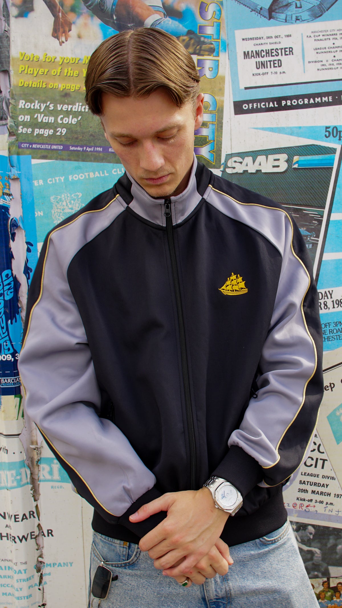 Track Jacket - Black & Gold (Black Friday)
