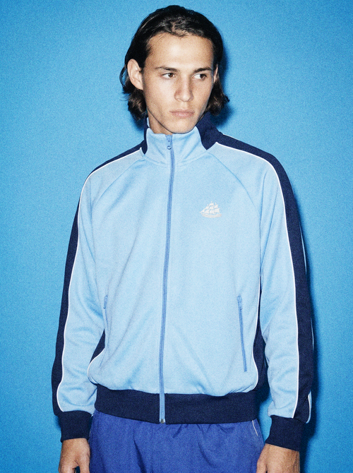 The Track Jacket - Sky Blue - Sign up