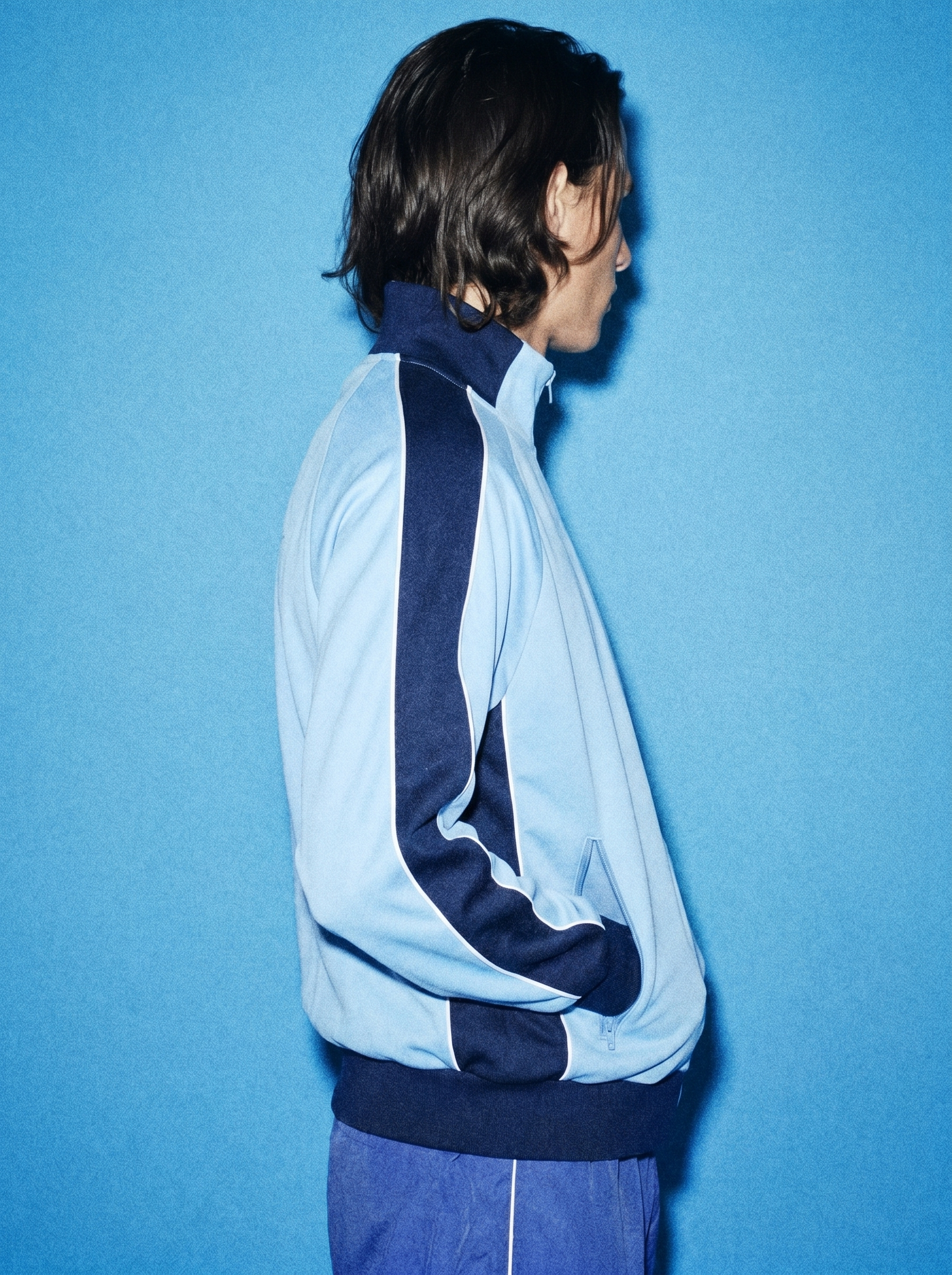 The Track Jacket - Sky Blue - Sign up